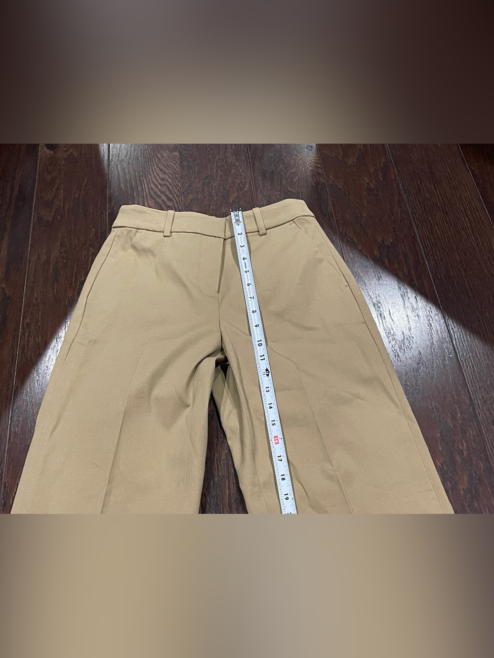J. Crew Classic Full-Length High Rise Camel Wide Leg Pant Women Size 00 NEW - Picture 2 of 9